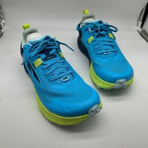 Altra Timp 5 Blue Trail Running Shoes Mens Size 12 Vibram Sole